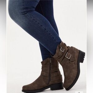 Double Buckle Moto Bootie (for bundle deal)